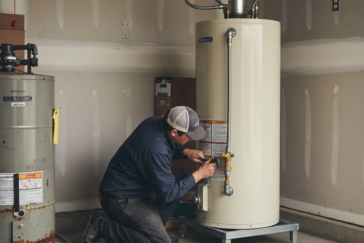 Water heater and shutoff valve replacement in Weehawken